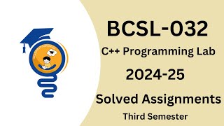 BCSL032 solved assignments  202425  ignou assignments  bca 3 sem [upl. by Dustie]