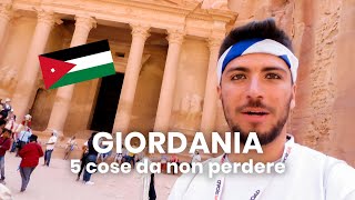 VIAGGIO IN GIORDANIA 5 cose da fare [upl. by Ordnagela]