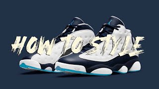 HOW TO STYLE Air Jordan 13 Obsidian [upl. by Valdas]