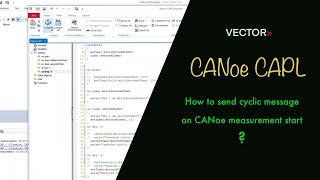 How to send cyclic message on CANoe measurement start using CAPL [upl. by Bela711]