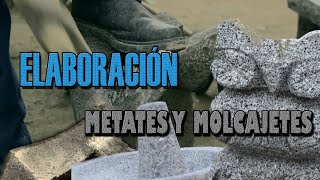 Elaboración de Molcajetes y Metates en la comunidad de Turicuaro Mpio de Nahuatzen [upl. by Casabonne128]