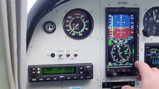 STEC 3100 in flight operations introduction with Aspen and Avidyne IFD550 [upl. by Nelrsa348]