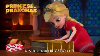 Lietuviškai dubliuotas filmas PRINCESĖ IR DRAKONAS  kinuose nuo rugsėjo 14 dienos [upl. by Irrak606]