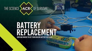 Battery Replacement  ACR ARTEX [upl. by Lunt]