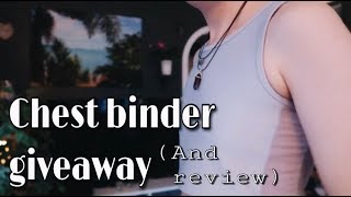 Types of chest binders  REVIEW From Heroine GIVEAWAY IS NOW CLOSED [upl. by Alimac904]