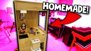 BUILDING A HOMEMADE CLAW MACHINE Part 1 of 2 [upl. by Alphonse147]