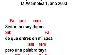 Comunión Tiempo Ordinario Señor no soy Digno Juan Antonio Espinosa [upl. by Cykana]