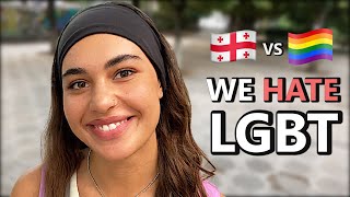 What Georgians think about LGBT TBILISI  GEORGIA [upl. by Graybill]