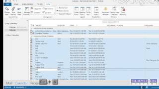 Merge Two Outlook Calendars [upl. by Oinotnanauj199]