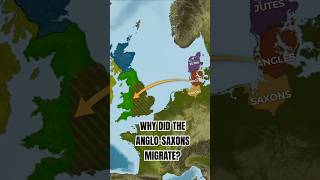 Why did The Anglo Saxons Migrate to Britain anglosaxons migration history [upl. by Atiuqa748]