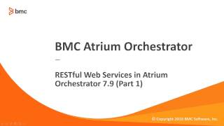 BAO Using RESTful Web Services  Part 1 [upl. by Seldan719]