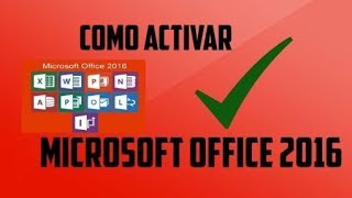 COMO INSTALAR Y ACTIVAR OFFICE PROFECIONAL PLUS 2016 🌟 TUTORIAL🌟 [upl. by Lienahs]