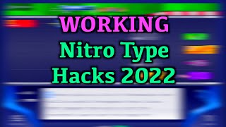 All Nitro Type hacks working in 2022 [upl. by Notselrahc16]