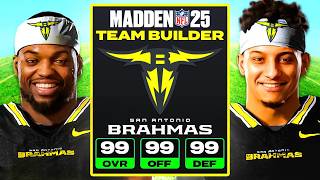 I Created the FIRST EVER Team in Madden HISTORY [upl. by Mercer]