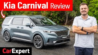 2022 Kia Carnival review Like an SUV but better [upl. by Eittel]