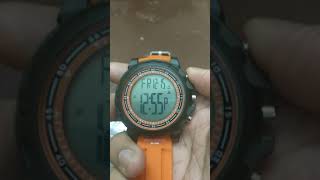 Change 24 hr to 12 hr time format in digital watch [upl. by Sherrard]