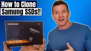 SAMSUNG DATA MIGRATION  HOW TO COPY SSD TO ANOTHER SSD  EASY [upl. by Lindy]