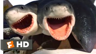 6Headed Shark Attack 2018  Trapped by the Shark Scene 1010  Movieclips [upl. by Lananna]