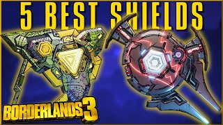 5 BEST Shields in Borderlands 3  Caedos Countdowns [upl. by Resor811]