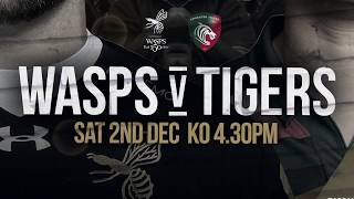 Wasps Vs Tigers  Sat 2nd December [upl. by Chap48]