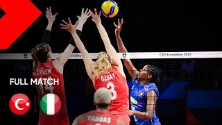 FULL MATCH Türkiye vs Italy I CEV EuroVolley 2023 SemiFinal [upl. by Sucramal]