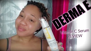 DERMA E Vitamin C Concentrated Serum DEMO amp Review  EuniyceMari [upl. by Waverly215]