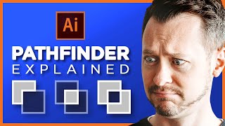 The Pathfinder Tool in Adobe Illustrator Tutorial [upl. by Wertheimer]