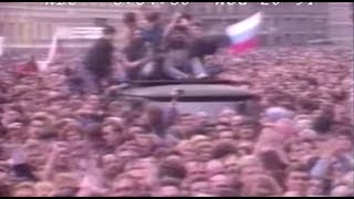 Soviet Coup 1991 Day Two  ABC News full broadcast  August 20 [upl. by Ruelle]