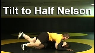 Wrestling Moves KOLATCOM 2 on 1 Tilt to Half Nelson [upl. by Dall]