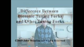 Difference Between Biosonic Tuning Forks and Other Tuning Forks [upl. by Ahsikal]