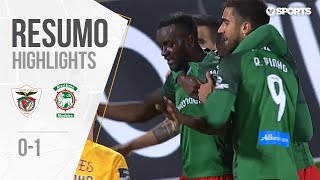 Highlights  Resumo Santa Clara 01 Marítimo Liga 1819 18 [upl. by Tilagram]