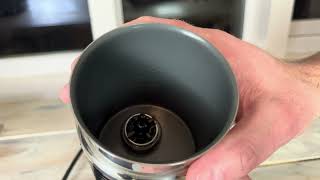 Nespresso AEROCCINO 3 Milk Frother Review with Latte Macchiato Cappuccino and Latte Drinks Made [upl. by Eyllib]