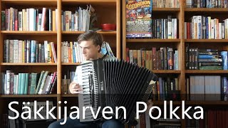 Säkkijarven Polkka  CaliAccordion  HD [upl. by Abbe]