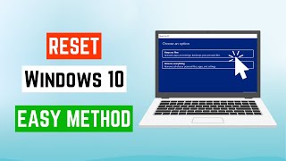 How To Reinstall Windows 10 Without Losing Data 2024  Reset To Factory Settings Easily Format PC [upl. by Syned94]