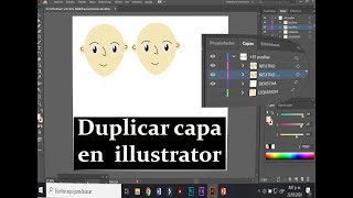 ✔Como duplicar una capa en illustrator sin que se modifique [upl. by Blumenfeld211]