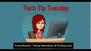 PowerSchool Pro Attendance amp Printing Lists [upl. by Birgitta]