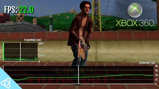 Tony Hawks Underground 2  Xbox 360 Frame Rate Analysis [upl. by Dlorag176]