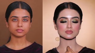 Advance Eye Makeup with Basic Face Makeup Tutorial  Makeup for Beginners  pkmakeupstudio [upl. by Erich951]