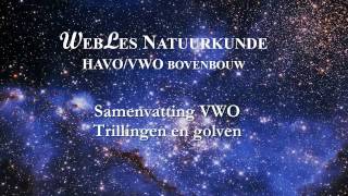 VWO 6 Samenvatting trillingen en golven [upl. by Alyson589]