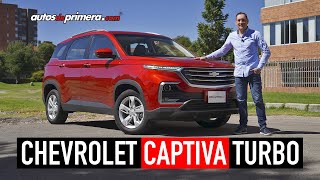 Chevrolet Captiva Turbo familiar y diferente 🔥PruebaReseña🔥 [upl. by Neehsar664]