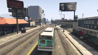 GTA 5 PC MODS  RATP BUS [upl. by Hajan]