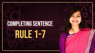 Completing Sentence Rule 17  Conditionals in English Grammar [upl. by Kam761]