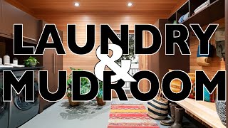 Designer Laundry amp Mudroom ideas  Interior Design [upl. by Iru]