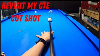 Revisiting My CTE Aiming System Cut Shot Pool [upl. by Itirahc]