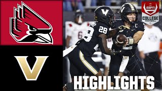 Ball State Cardinals vs Vanderbilt Commodores  Full Game Highlights  ESPN College Football [upl. by Benis]