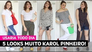 5 looks que eu usaria pra sempre • Karol Pinheiro [upl. by Gavrielle]