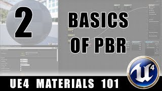 Basics of PBR  UE4 Materials 101  Episode 2 [upl. by Leff]