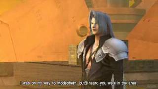 Crisis Core Sephiroth Cares  English [upl. by Laeno263]