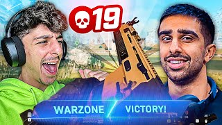 CARRYING VIKKSTAR123 TO A WARZONE VICTORY [upl. by Anaeda]