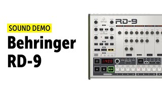 Behringer RD9 Sound Demo no talking [upl. by Oirad]